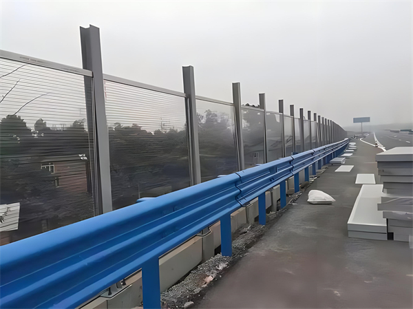 巴音郭楞公路防撞钢护栏